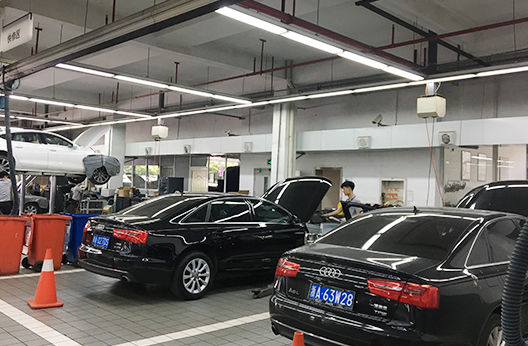 汽車(chē)4S店通風(fēng)降溫解決方案